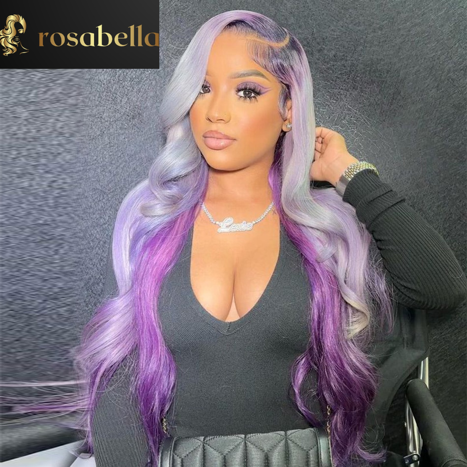 HD Full Lace Ombre  Lace Frontal 13X6 Brazilian Hair Lace Front Wig