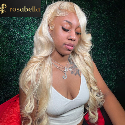 Ash Blonde HD Lace Frontal Human Hair Wigs Glueless 