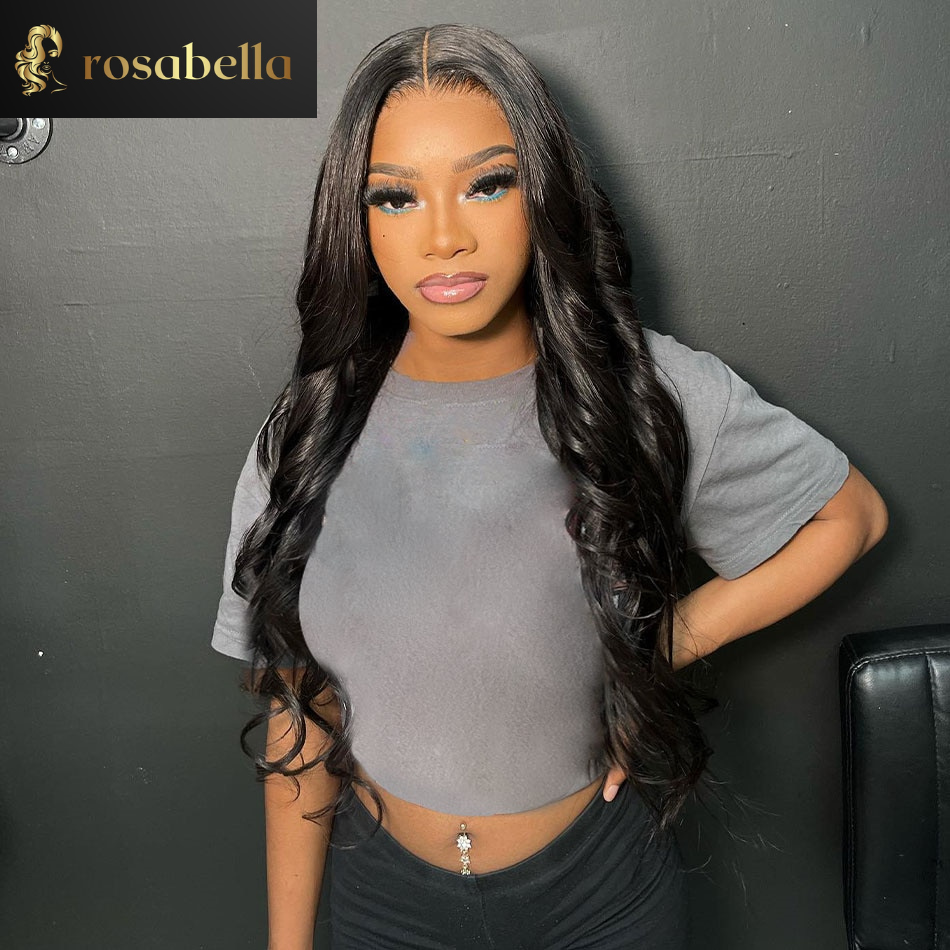 Chestnut Red 13x4 13X6 Body Wave Lace Front Wigs Transparent Lace Frontal Wig Dark Red Colored Human Hair Wigs