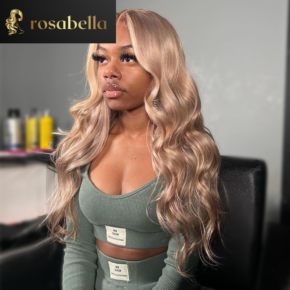 613 Ash Blonde Body Wave Lace Front Human Hair Wigs 13x6 Lace Frontal Wig 30 Inch 5X5 Closure Wig Brazilian Hair Wigs