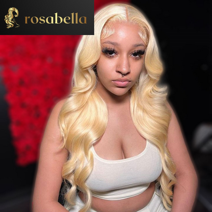 Ombre Blonde Black HD 13X6 13X4 Lace Frontal Wig 