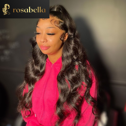 Ready to Wear 13x4 Lace Frontal Wig 180% Glueless Human Hair Wigs Blonde Brown Highlight 34 Inch 4X4 Lace Closure Body Wave Wigs