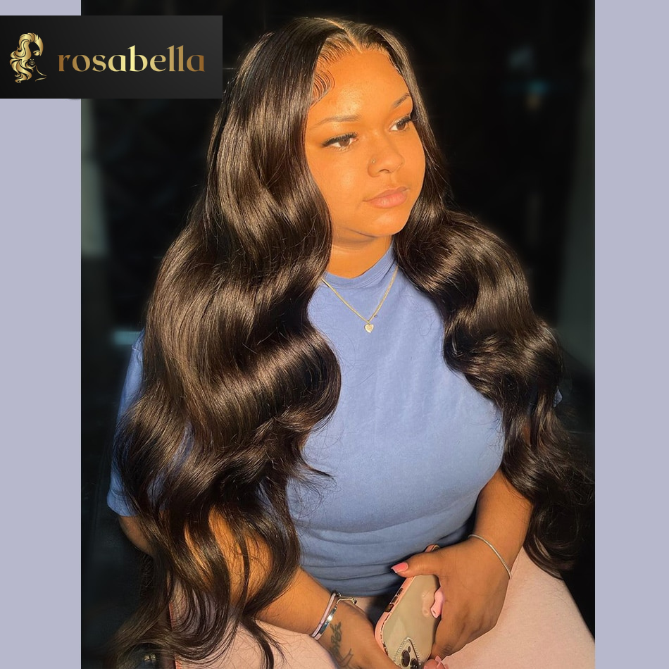 Green Highlight 13X6 Body Wave Lace Frontal Wig Ombre Green Virgin Human Hair Wigs Pre Plucked Transparent Lace Closure 5X5 Wig